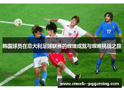 韩国球员在意大利足球联赛的辉煌成就与艰难挑战之路
